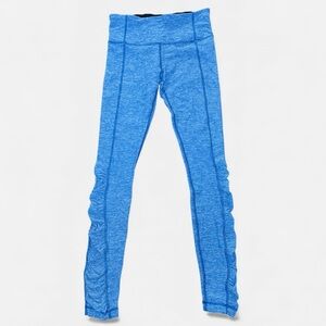 Lululemon Run Turn Around Tight Ruched Leggings Women's Size 6